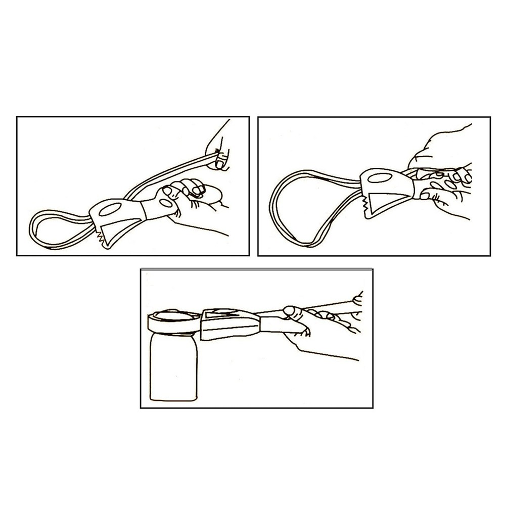 6 Inch Rubber Strap Wrench Tool Oil Filter Pipe Wrench Rubber Strap Mechanics