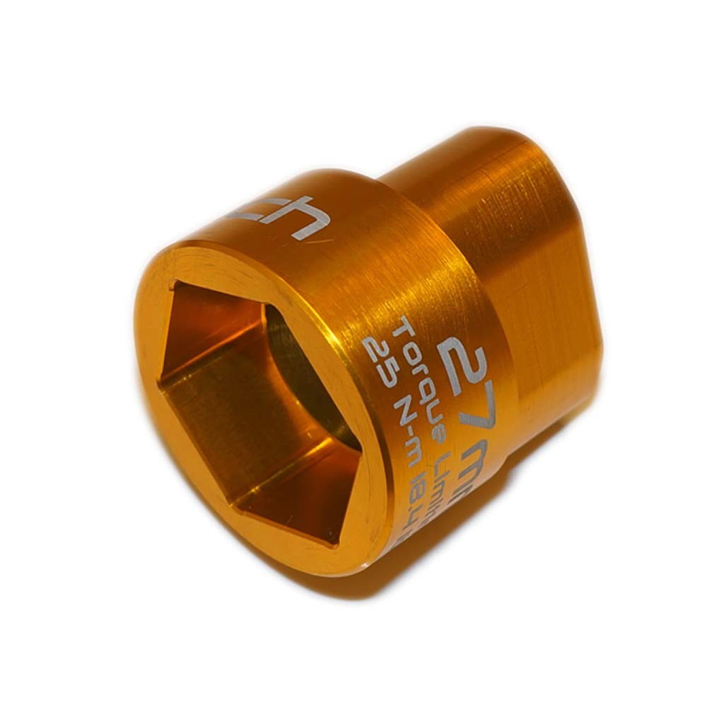 KLICK WRENCH 2 Stage 27mm Torque Limiting Oil Filter Wrench, 27mm, Yellow