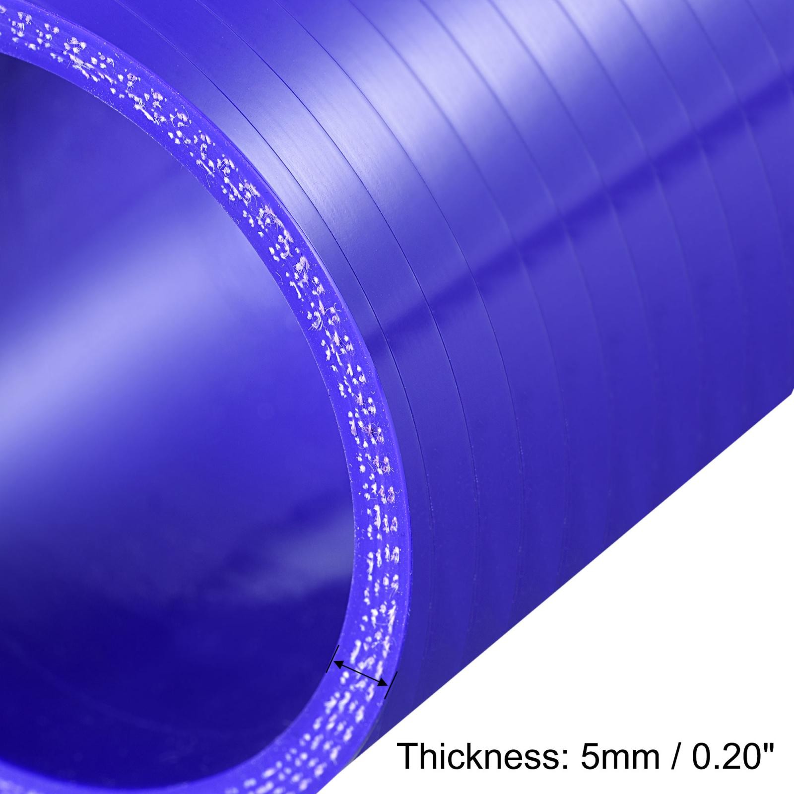 68mm 2.68″ Car ID Straight Silicone Coupler Tube 76mm Blue