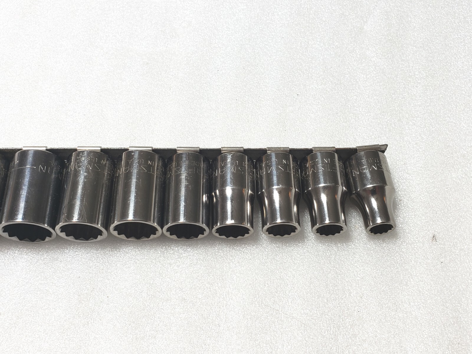 Craftsman SAE 14pc Socket Set, G-Series 1/2 Drive, 3/8″ thru 1-1/8″, USA Nice