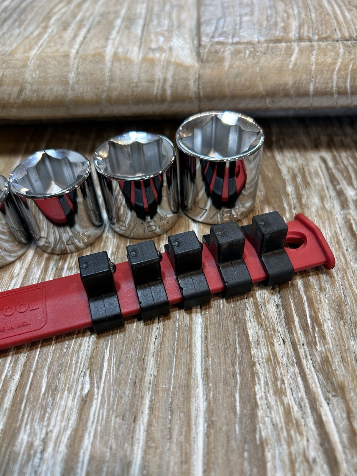 Wright Tool 8 Point Double Square HEX Socket Set – 11 Pieces EX Cond FR SHIP