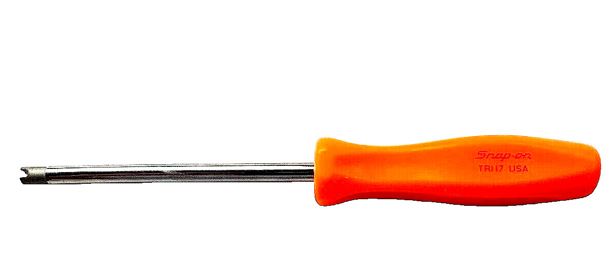 *NEW* Snap-On Tire Valve Core Removal Tool ORANGE HARD HANDLE, TR117O BRAND NEW!