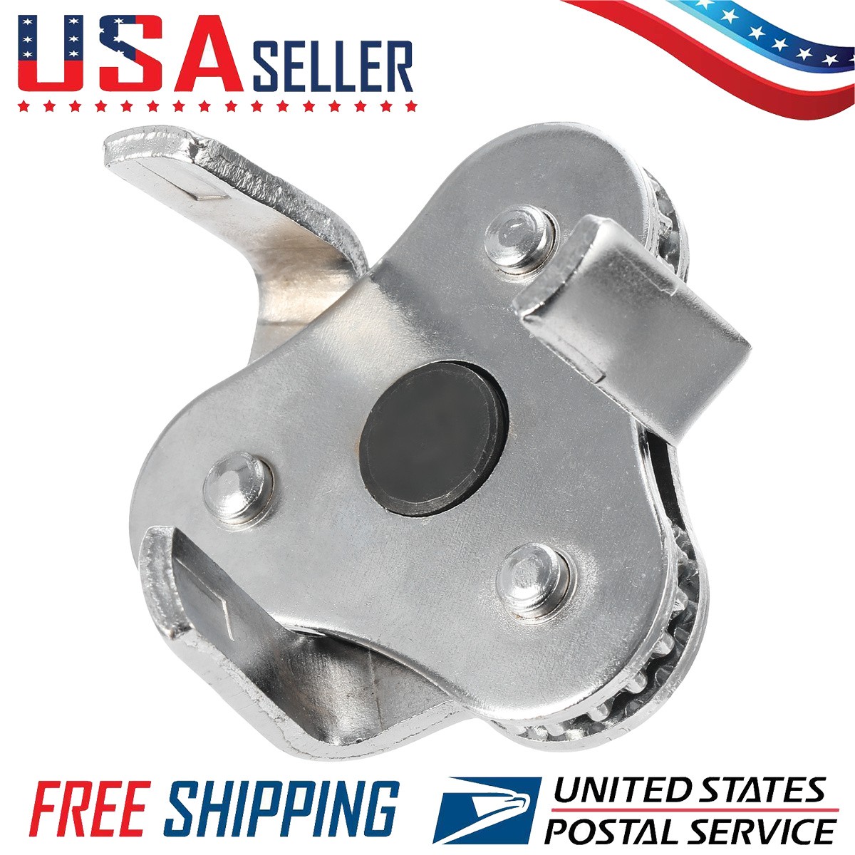 3 Jaw Oil Filter Wrench Adjustable 2 Way Drive 1/2 and 3/8 Inch Heavy Duty Steel