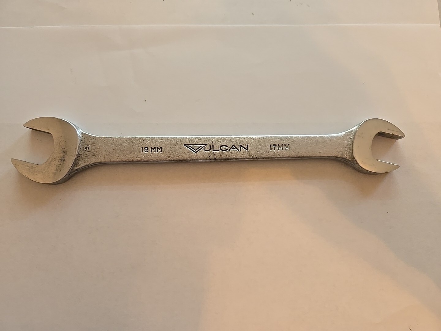 Vulcan Williams Tools 17MM-19MM Open End Wrench M1028T