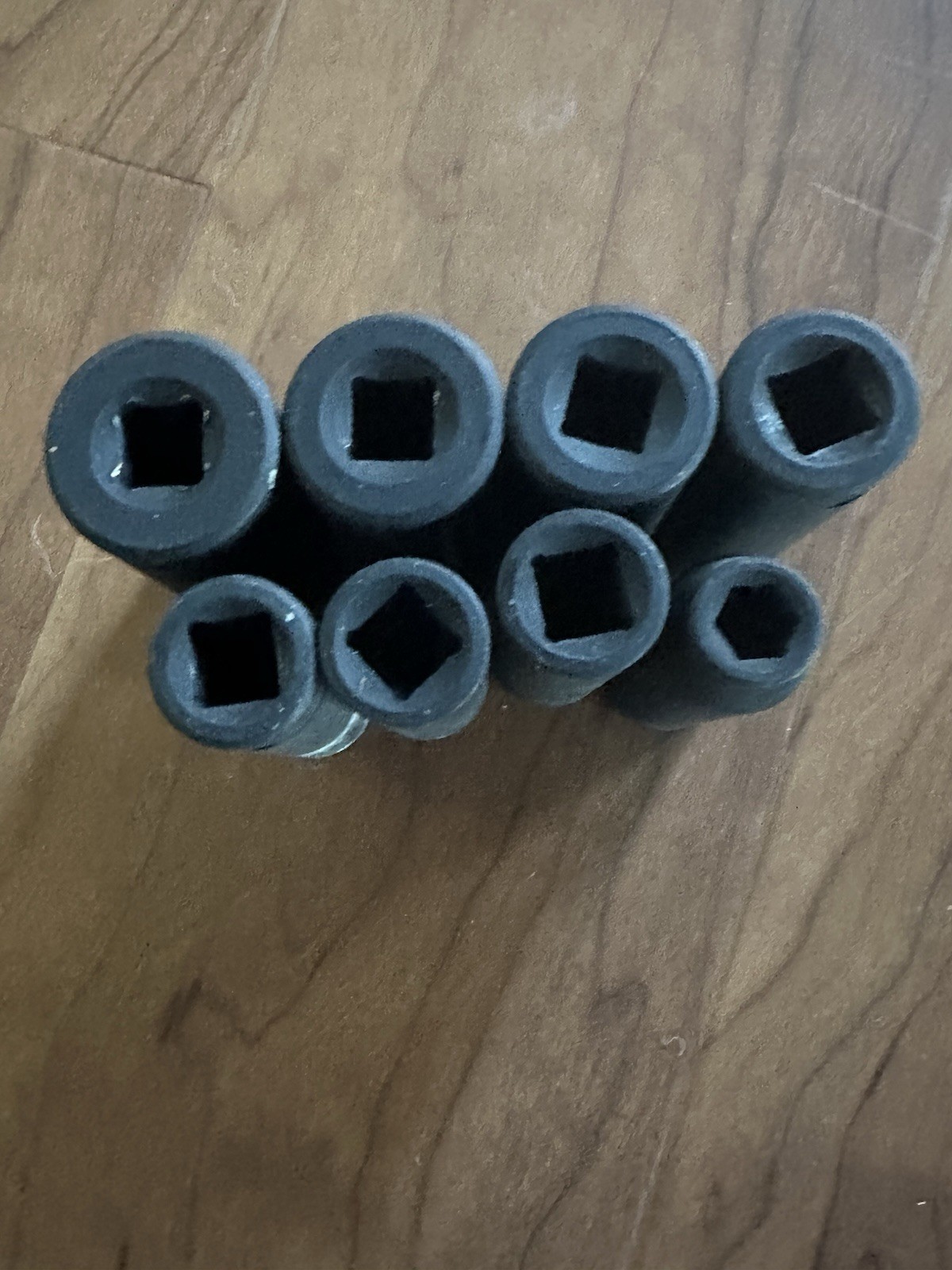 Pittsburgh Drive Impact Socket Set 8 Pcs In Storage Tin Inches