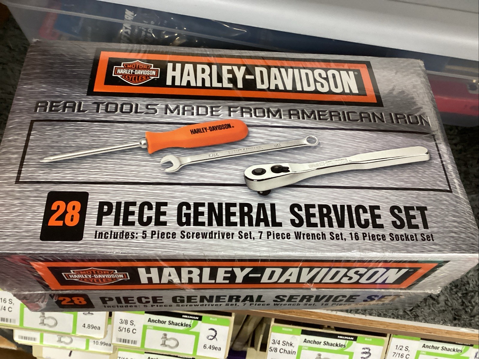 Harley Davidson USA 28 Pc General Service Tool Set By Snap On/Williams RARE NOS