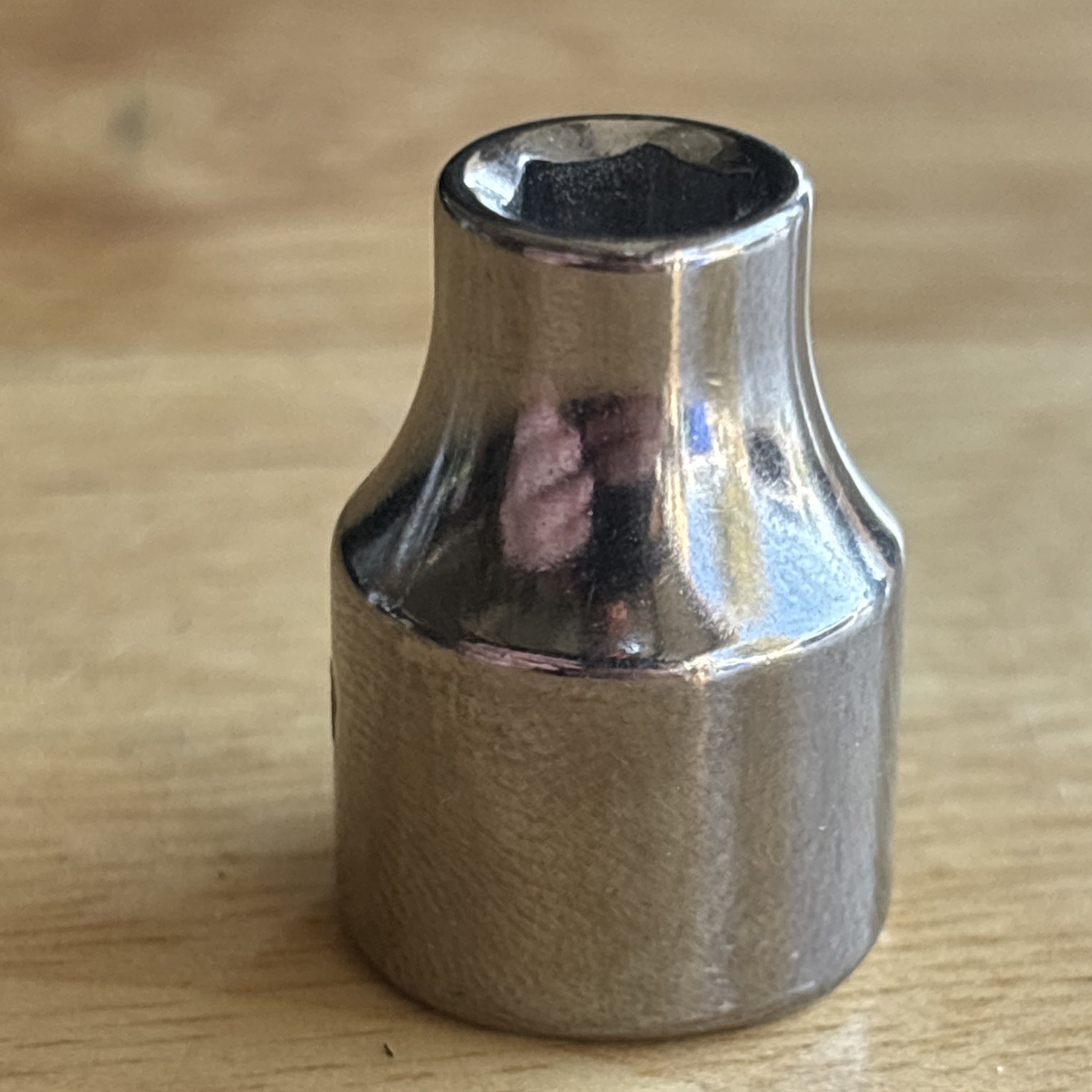 Craftsman 1/4″ Shallow Socket 3/8″ Drive 6 Point Easy Read 45821 USA READ!