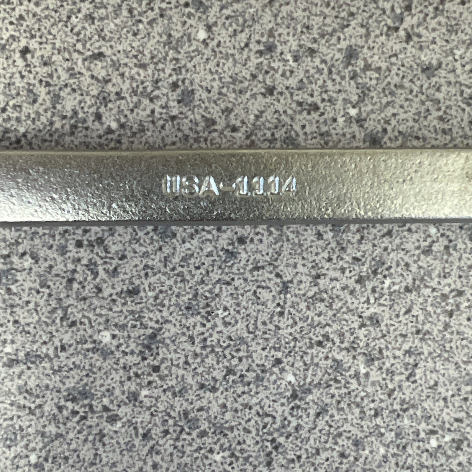 Wright Tools 7/16” SAE Combination 12 Pt Wrench USA – 1114 – Satin Chrome Finish