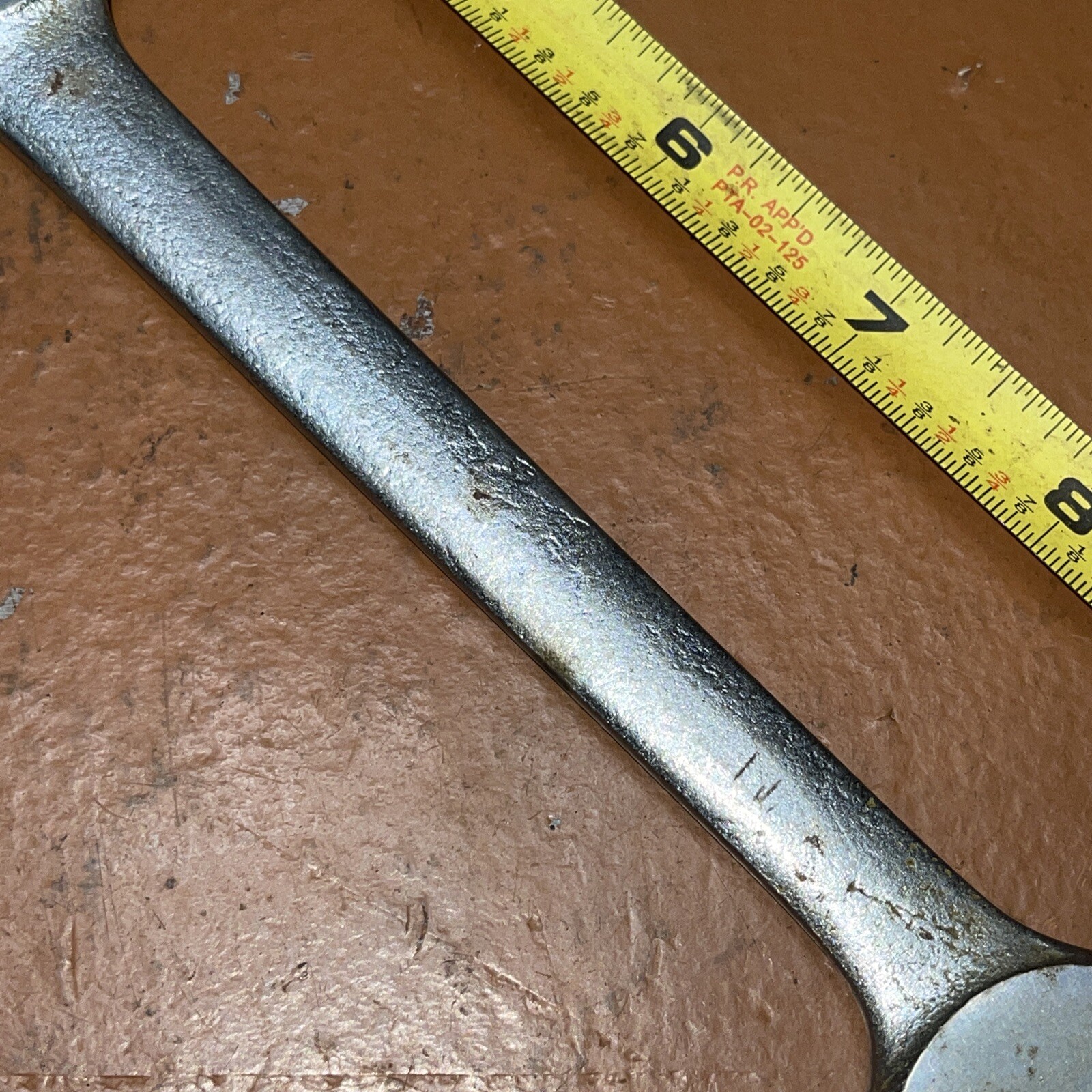 Vintage Vlchek USA W2225 11/16 In x 25/32 In SAE Open End Wrench