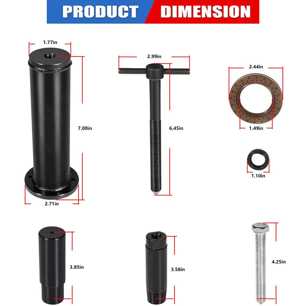 Dual Clutch Transmission Seal Installer Remover Tool Kit Fit for Ford DCT DPS6
