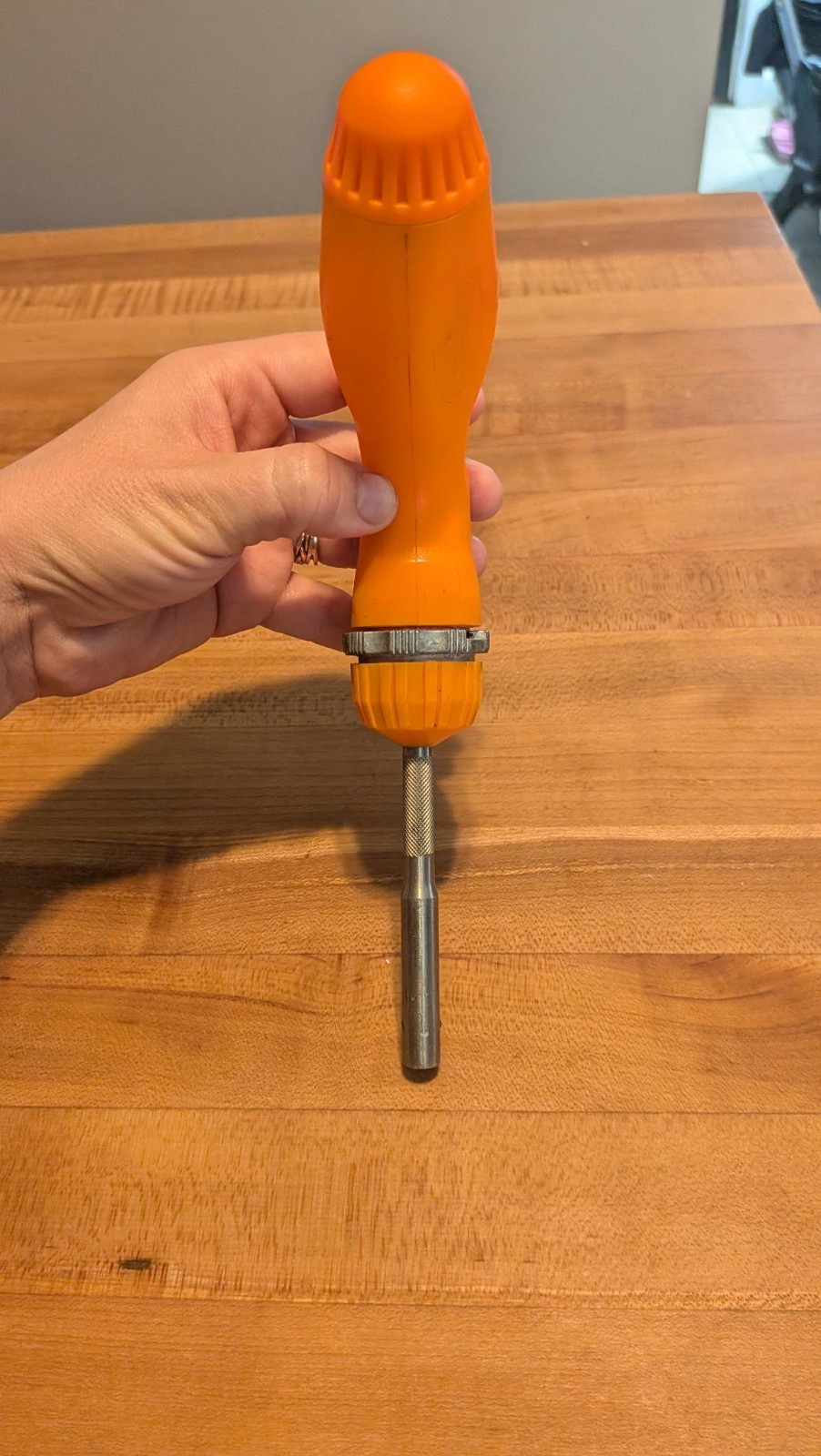 Snap-on ratcheting Screwdriver Vintage SSDMRE4 Great condition!