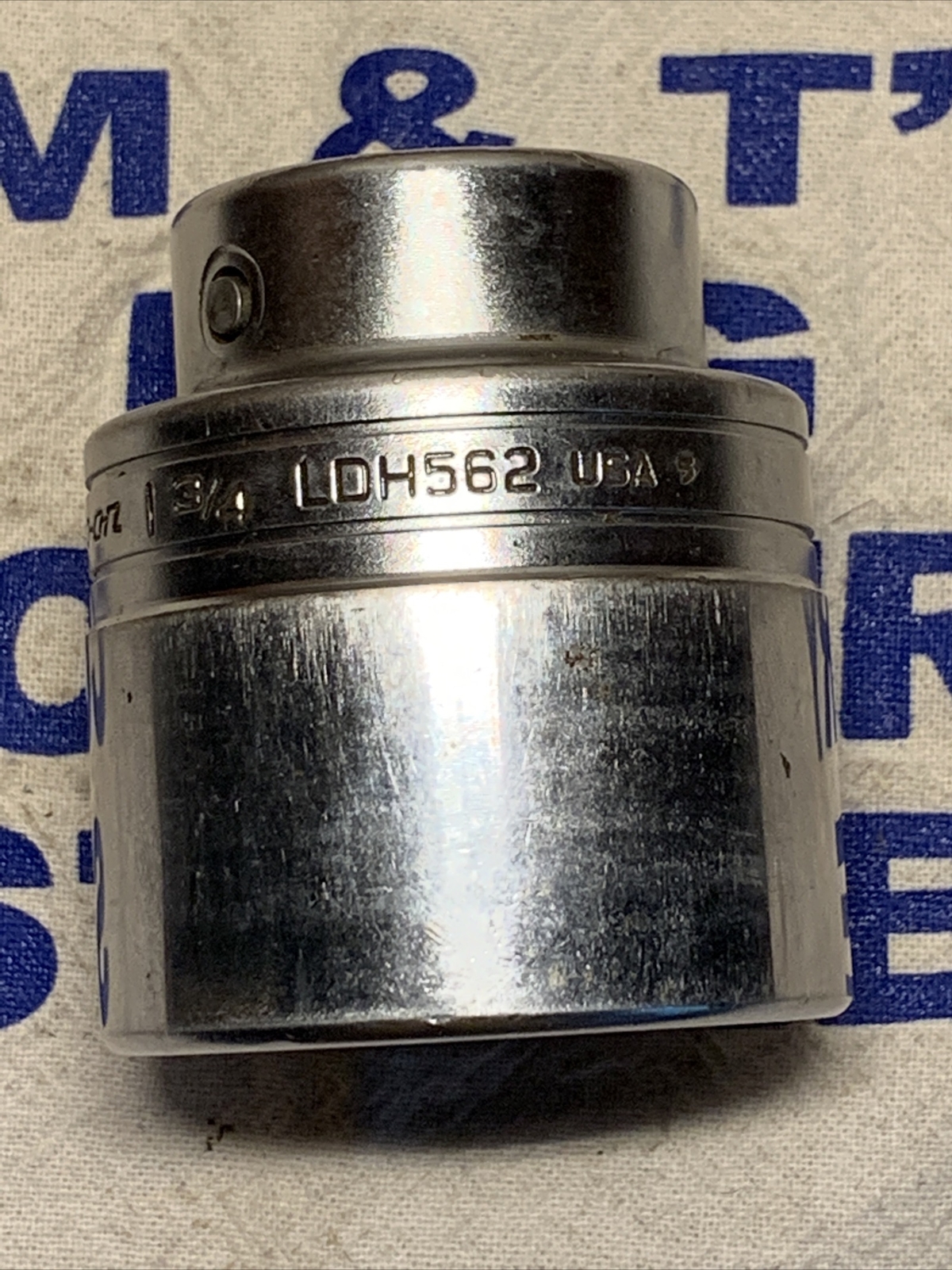 1995 Snap-on Tools USA 3/4″ Drive 1-3/4″ 12 Point Chrome Socket LDH-562