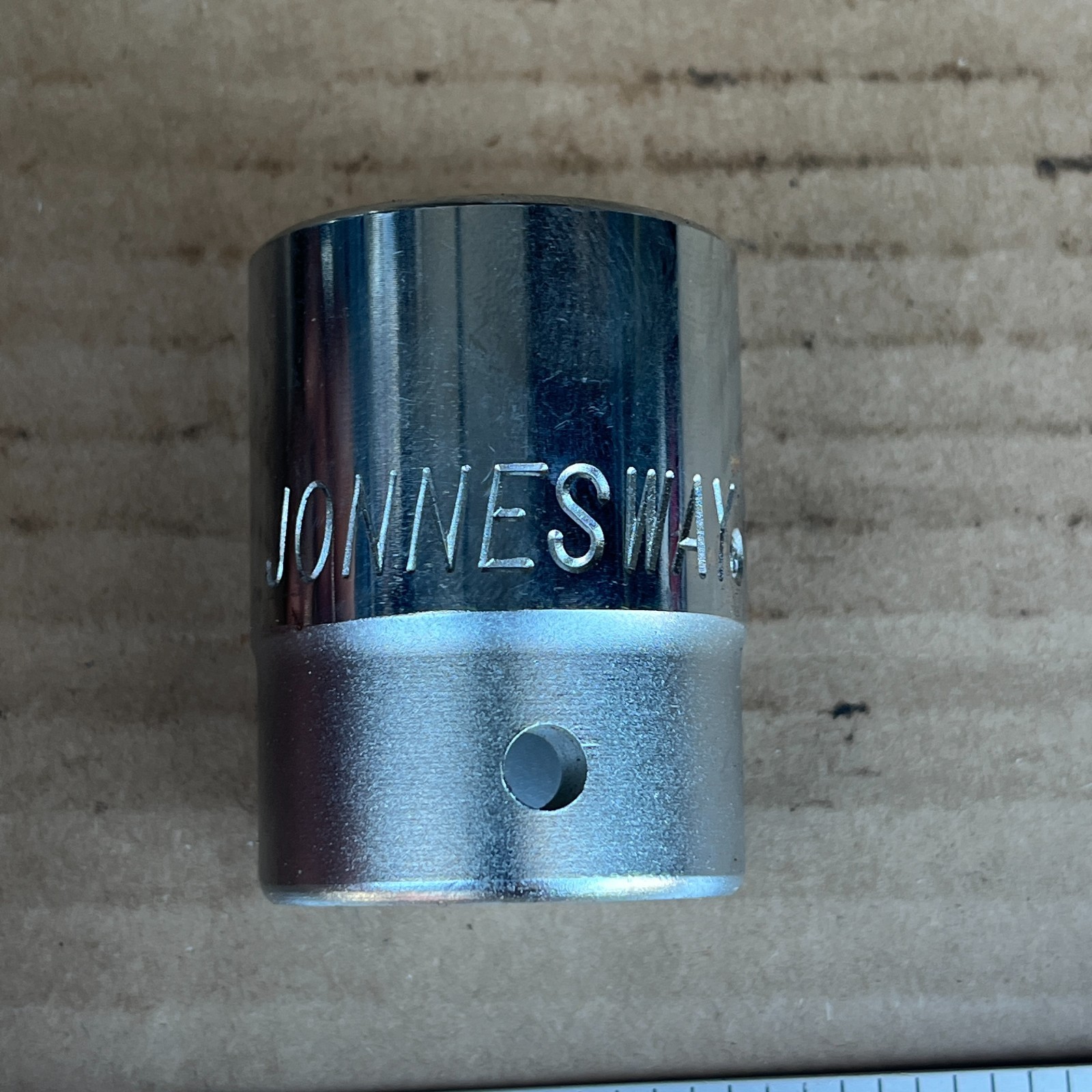 Jonnesway Tools 1-1/8″ Shallow Chrome 3/4″ Drive 12pt Socket SO4H6429