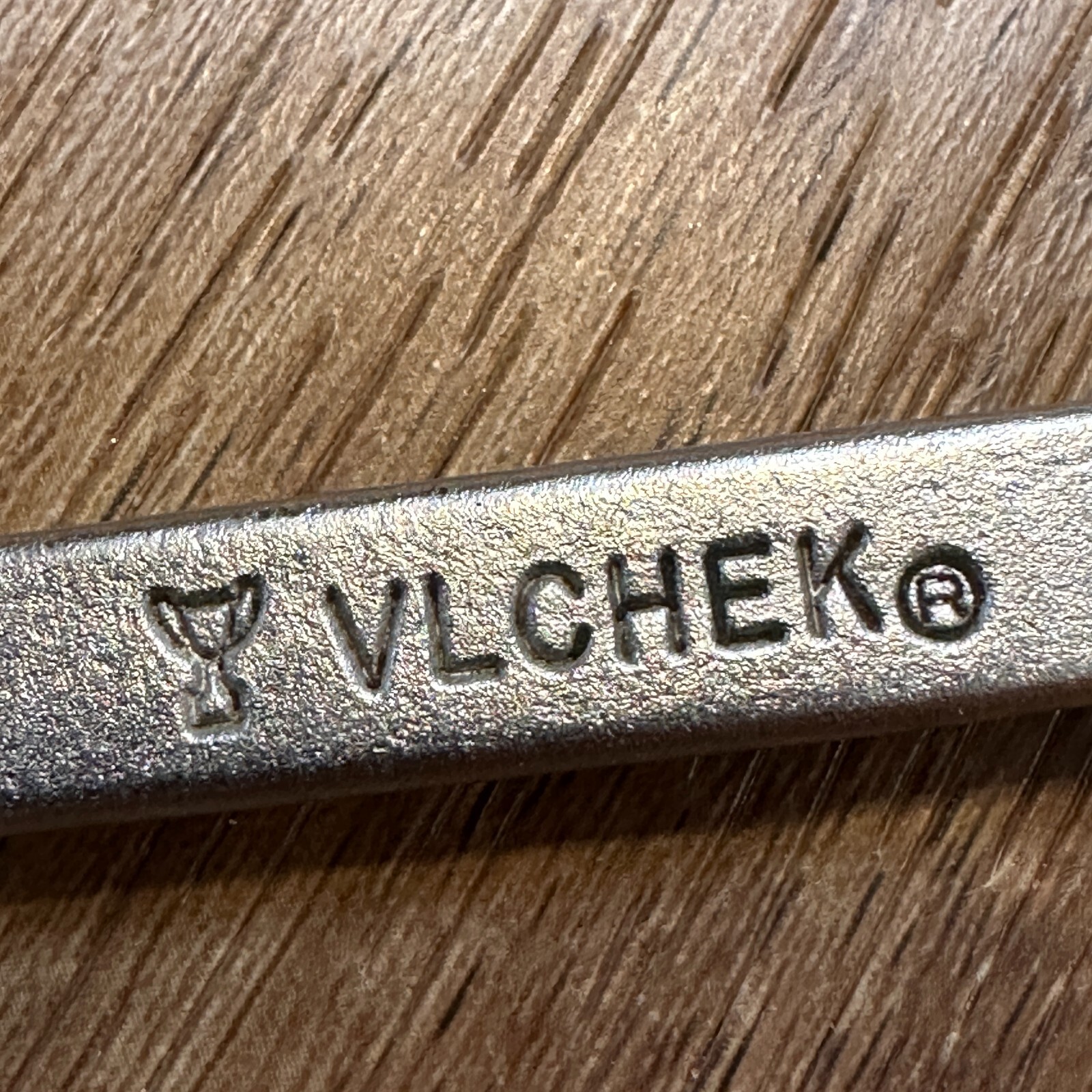 Vintage VLCHEK WBE14 Combination Wrench 7/16in. 12 Pt Used USA 7/16″