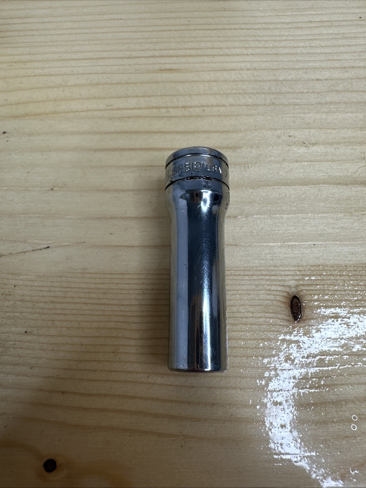 Snap On 3/8″ 6 Point 3/8″ Drive Deep Chrome Socket #SFS121