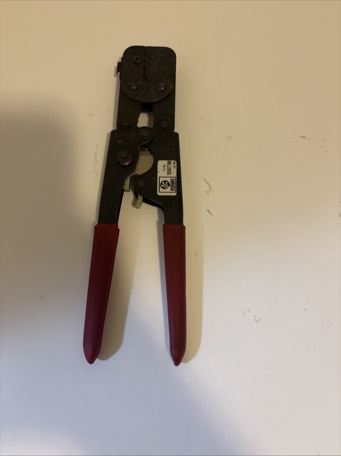 Packard Electric GM 15397700 Red Rubber Handle Terminal Crimpers Good Condition