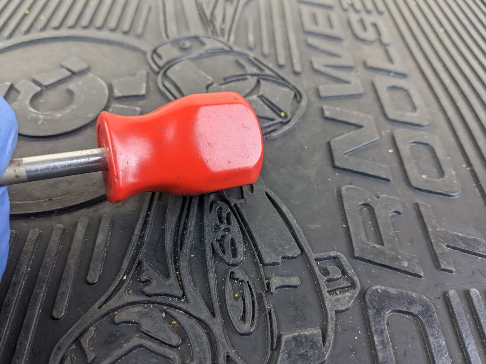 #av311 MAC Tools USA Model P212XA #2 Philips Stubby Red Hard Handle Screwdriver