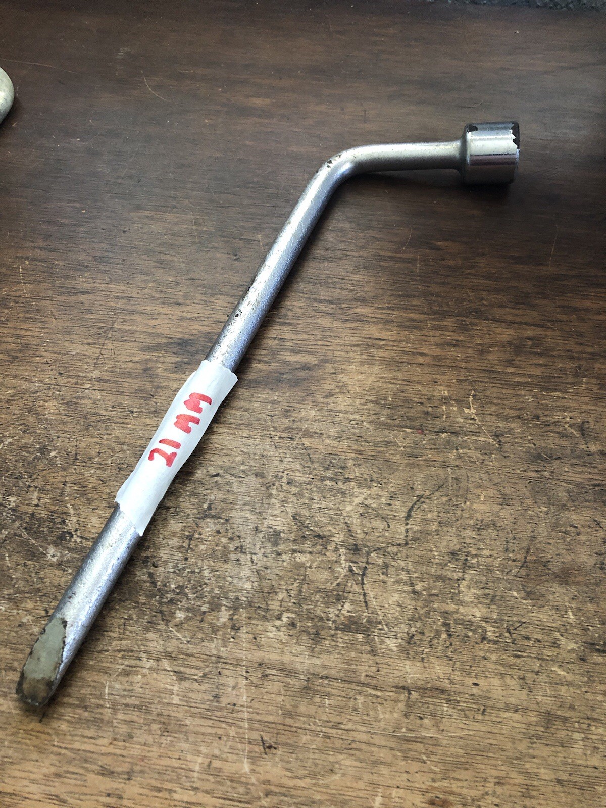Vintage Toyota Motor 13/16″ or 21mm 6 Point Lug Nut Wrench Tire Tool Japan ITEM2