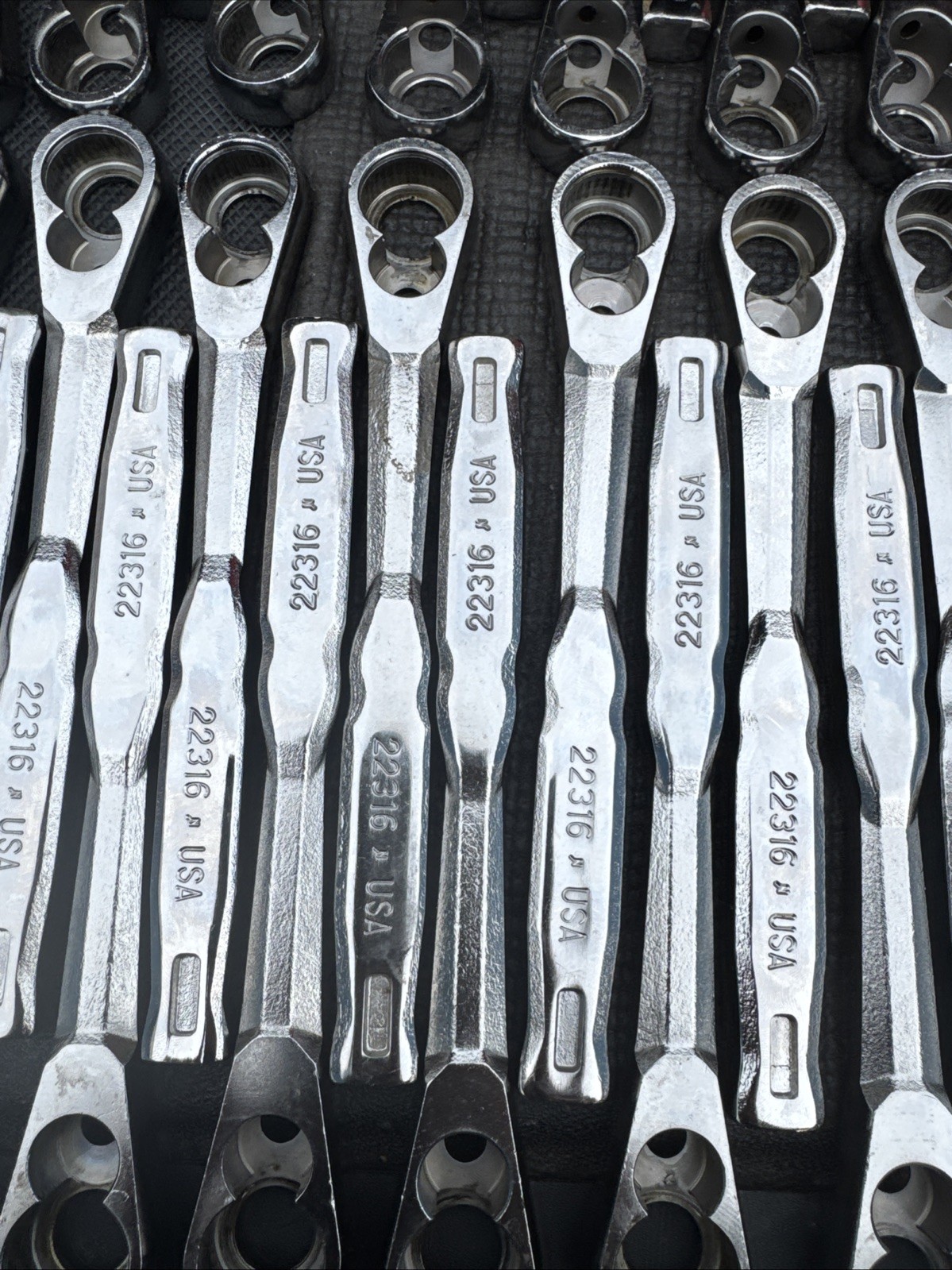 (50)pcs Kobalt Tools USA 3/8” Ratchet Forgings Bodies &Lever Only No Guts 22316