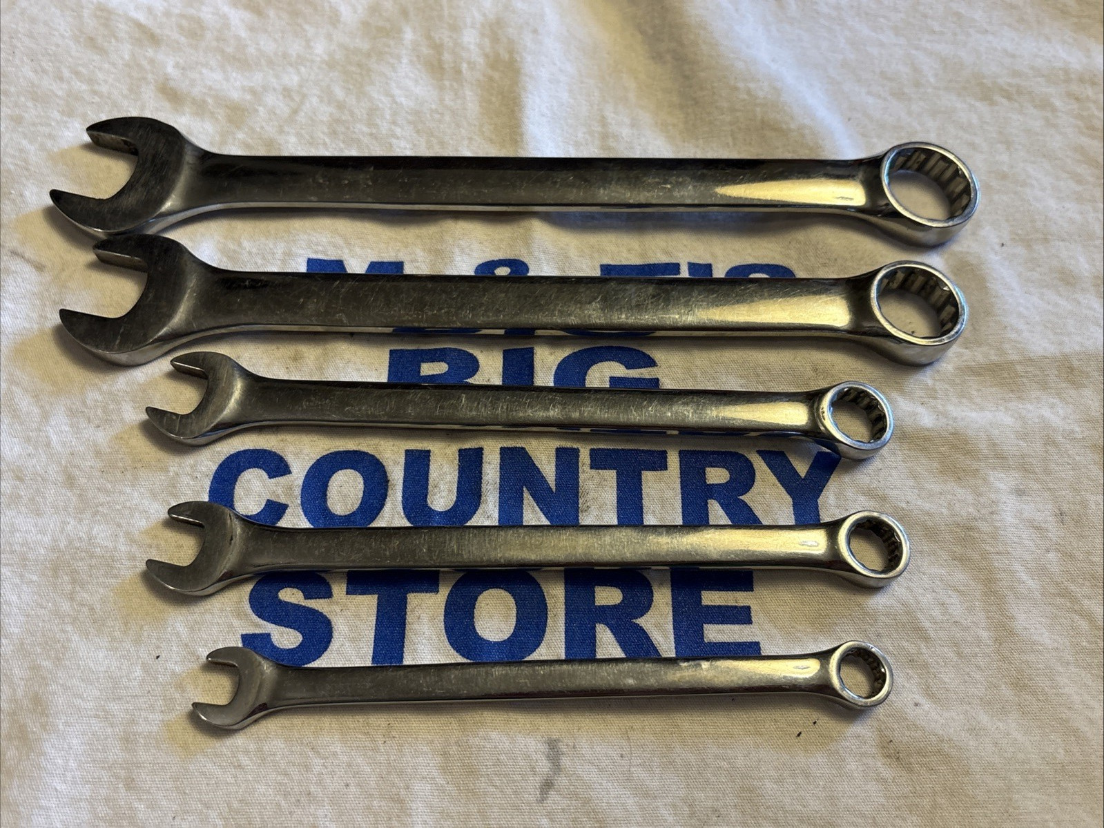 Silver Eagle 5pc SAE 12-Point Combination Wrench Set 5/16″ – 11/16″ RCSE