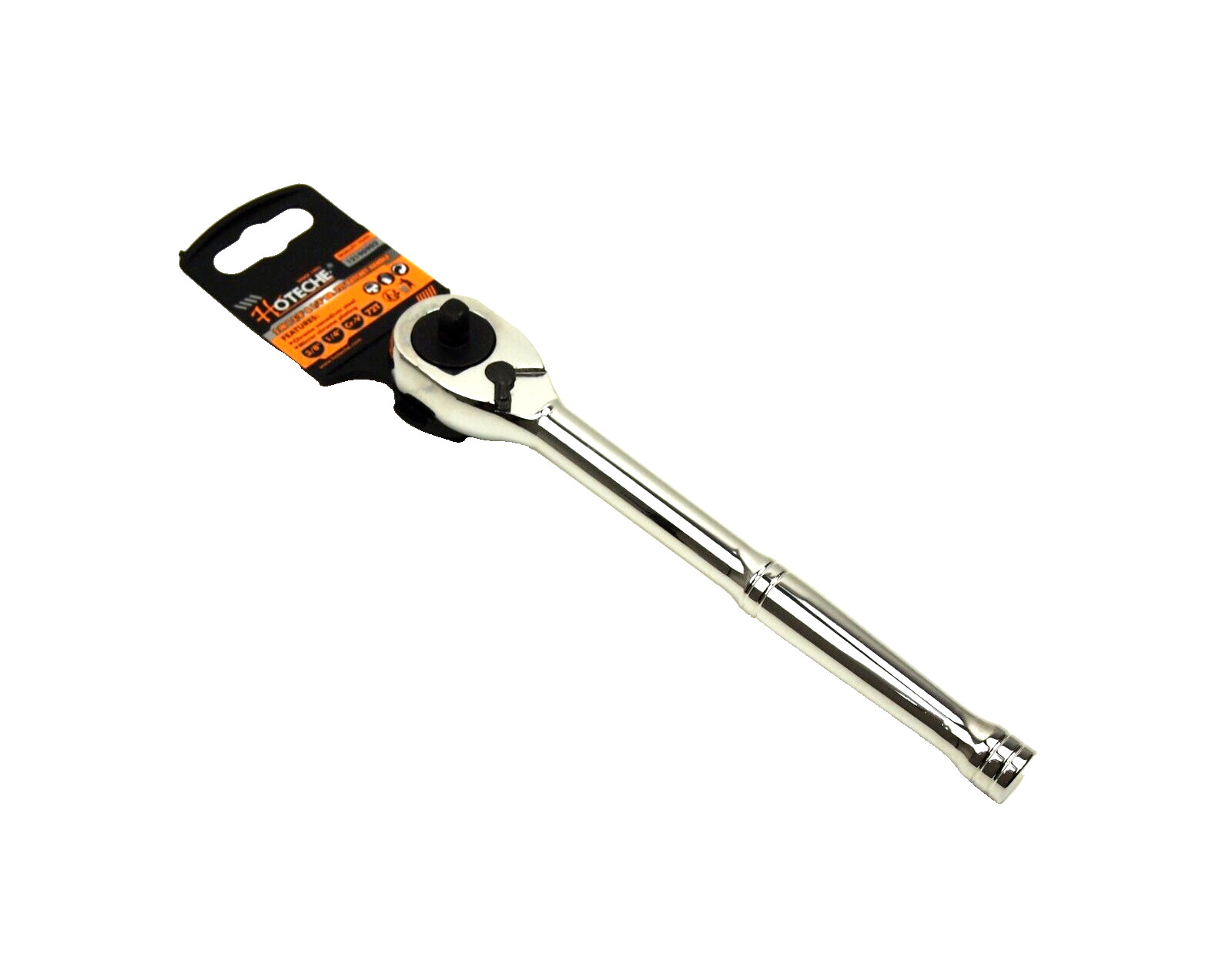 HOTECHE Ratchet handle Dual Head 1/4″ and 3/8″ Drive 72 Teeth 12190902