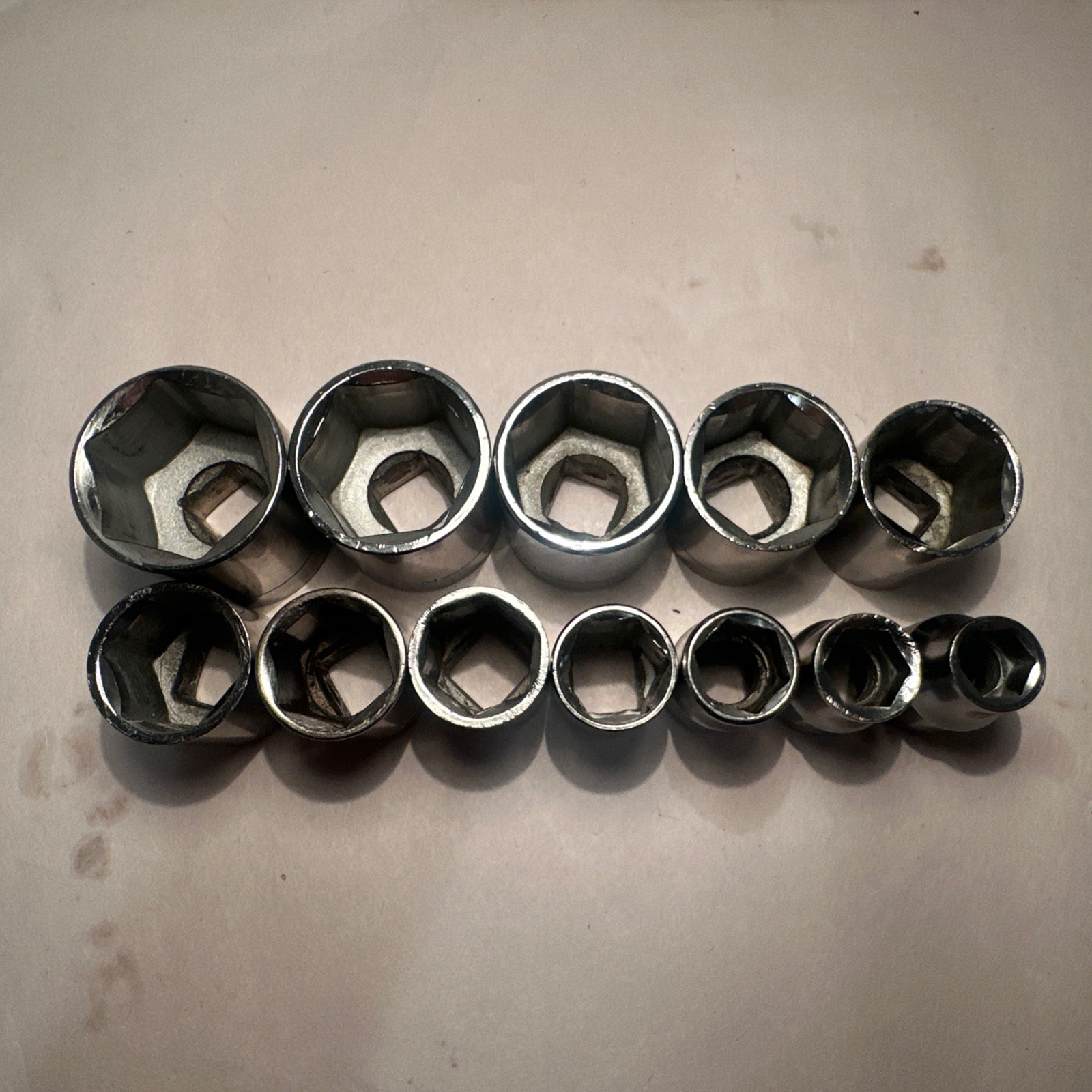 CRAFTSMAN 16 piece 1/2” Drive SAE 6 Point Sockets 7/16 – 1-1/8 + Rachet & 3 More