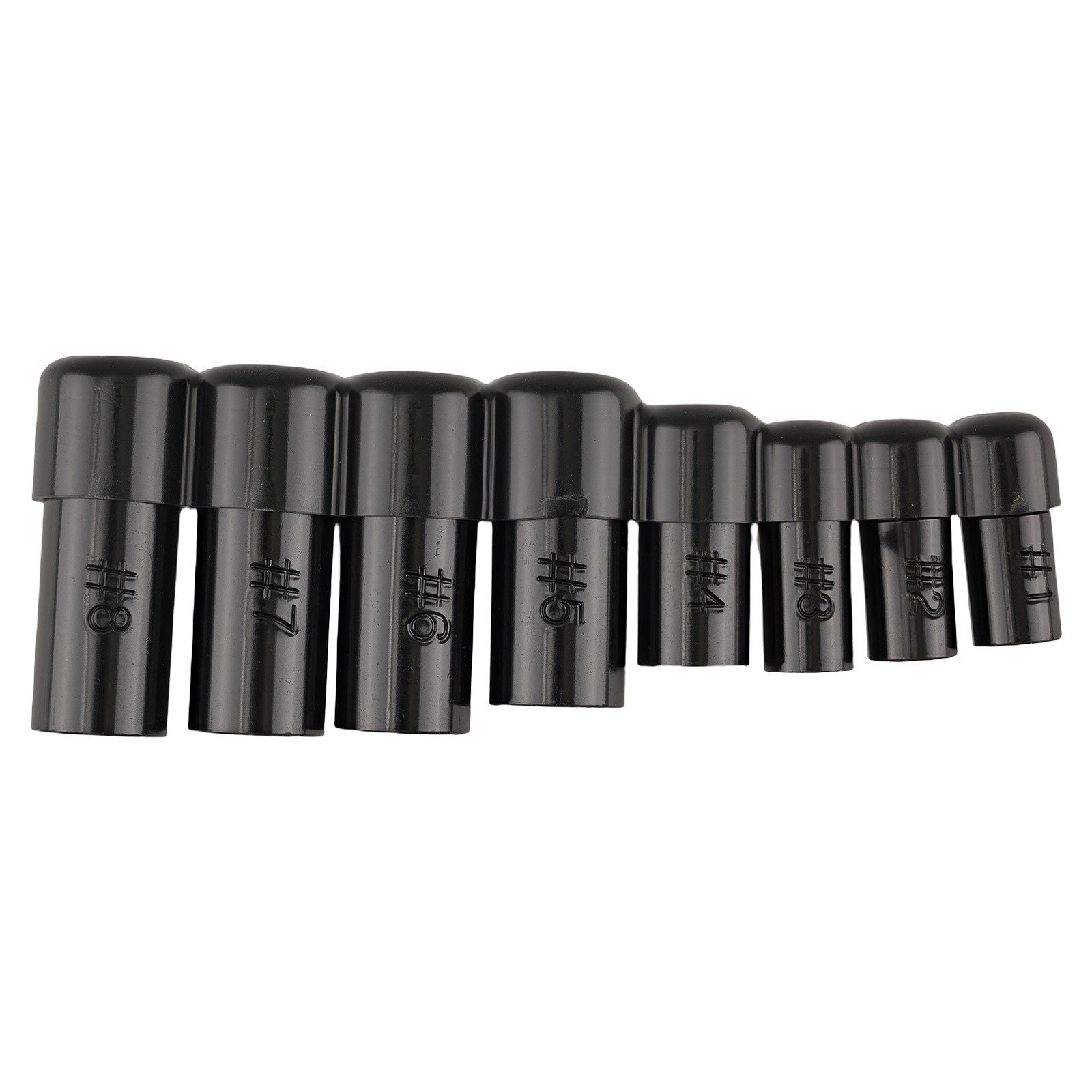 8X Tap Socket 70500 Set for Standard Metric Thread 1/8-1/2in NPT Tap Drive New