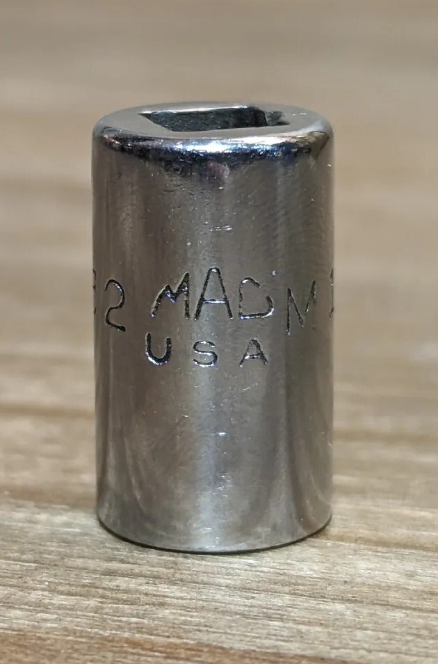 MAC Tools 1/4″ DRIVE SOCKET 11/32″ 6-PT. M116