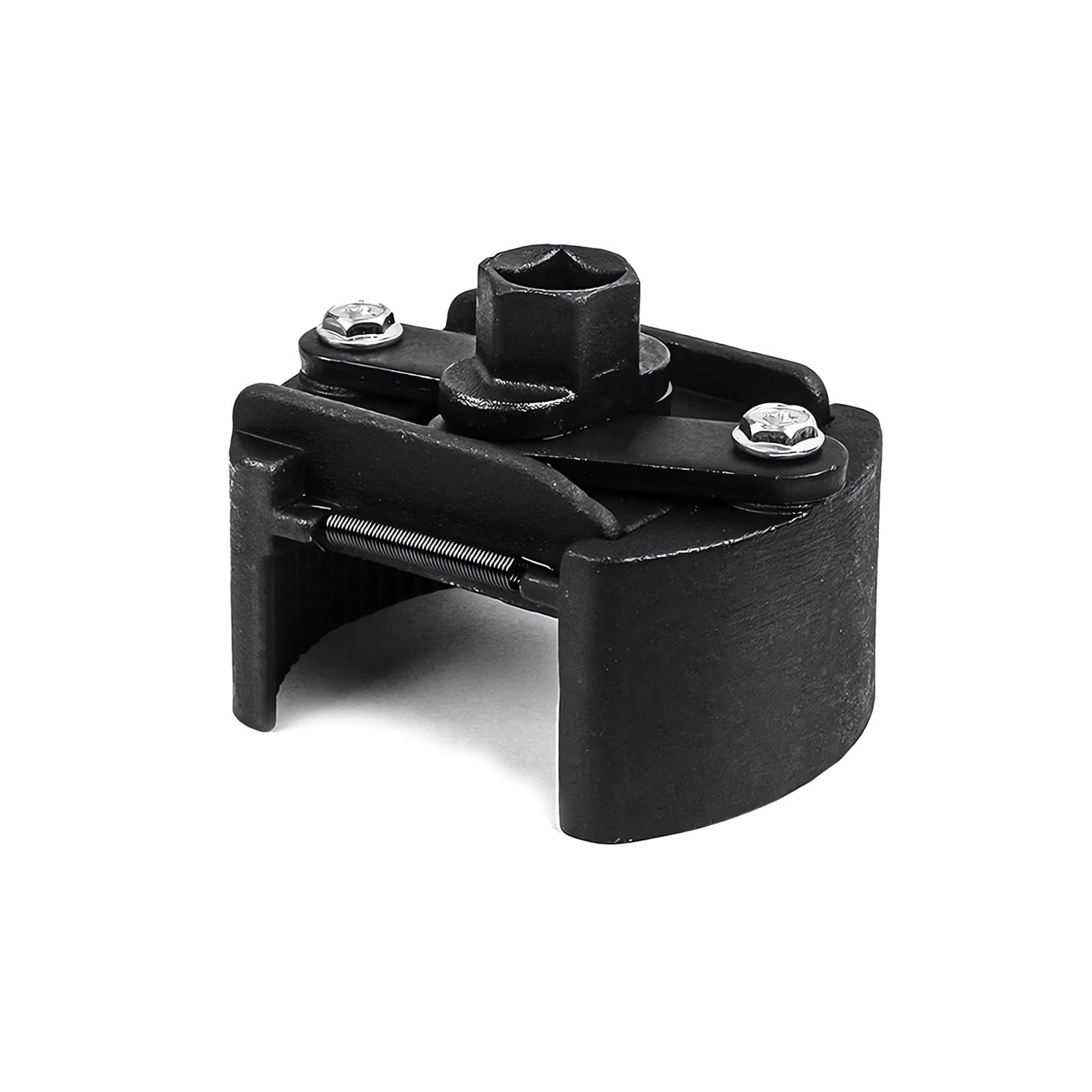 Couslcd Oil Filter Wrench Removal Tool Adjustable Use for 2.36 inch to Black