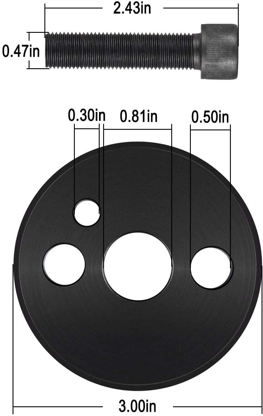 5046 & 1338 Front Crankshaft Seal Installation Tool for Cummins 3.9L 5.9L 6.7L