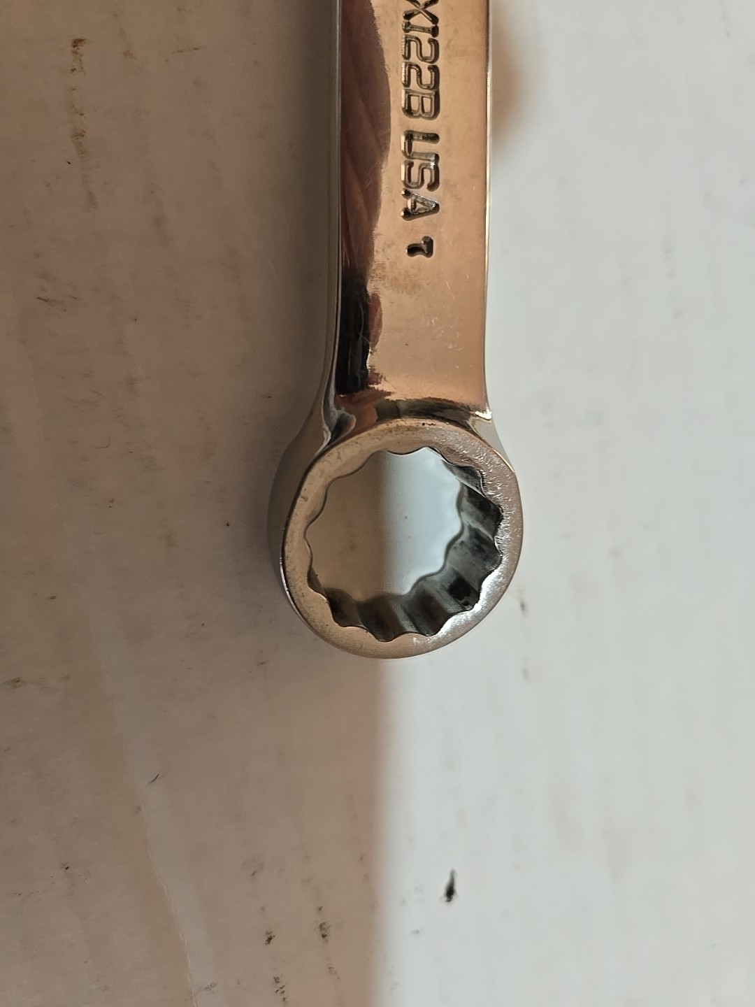 Snap-on OX122B 11/16” 12 Pt Stubby Combination Chrome Wrench 11/16in. Snap On