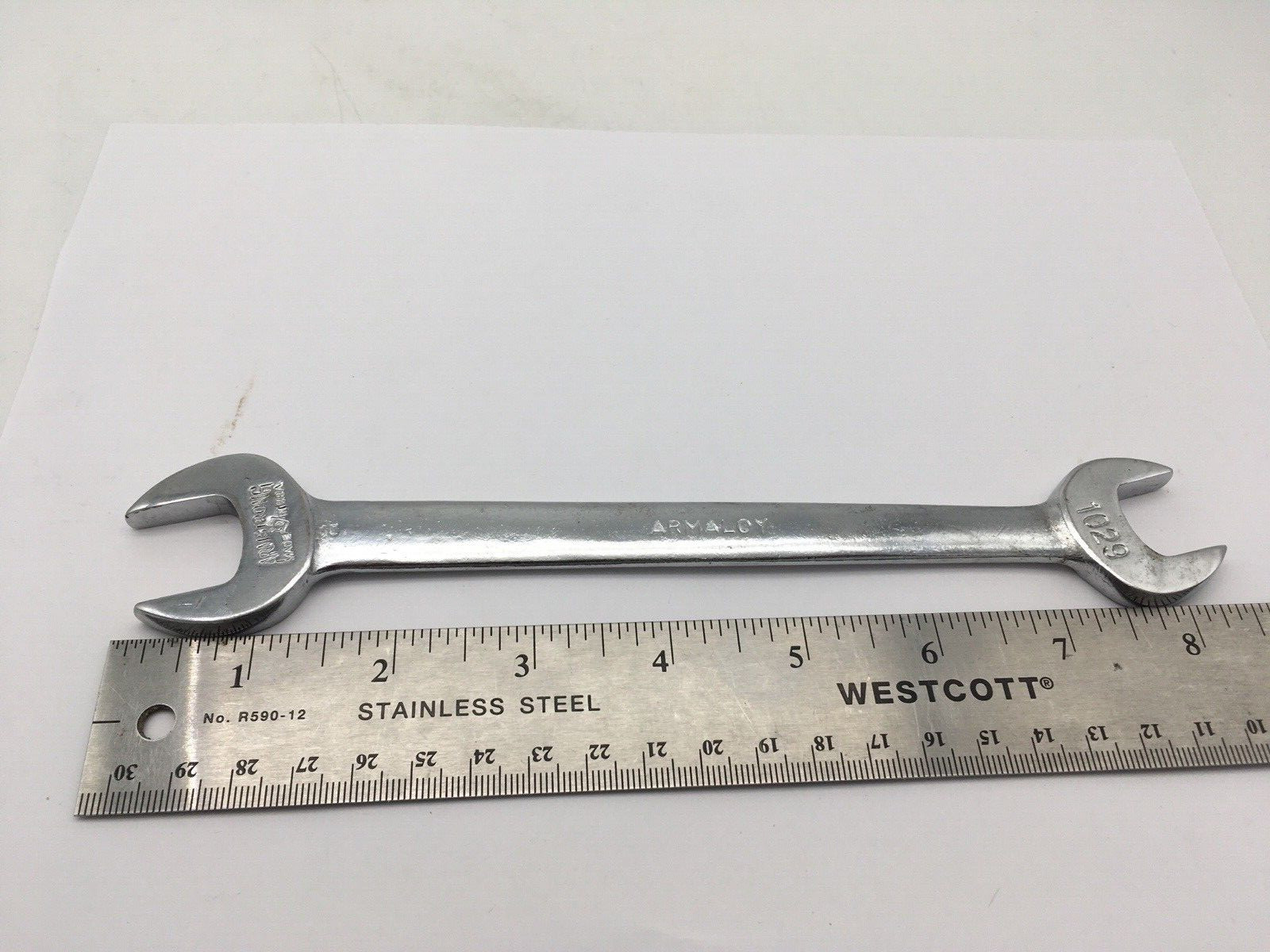 Armstrong Tools 1029 11/16″-25/32″ Armaloy Open End Wrench USA Made