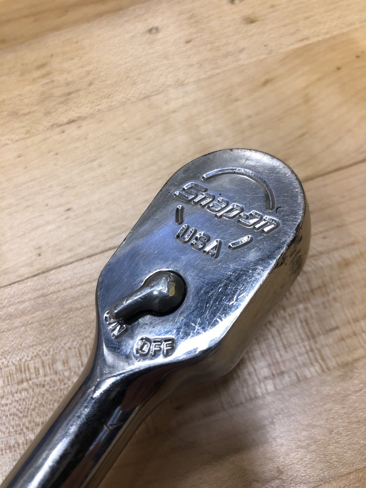 Snap-On 3/8 Drive Extra Long Fixed Head Ratchet FHLLD80