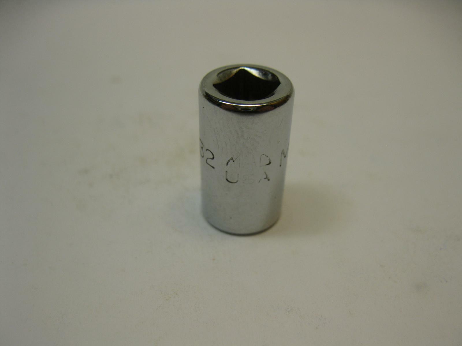 MAC tools 1/4″ drive 11/32 SAE 6 point SOCKET USA M116R Nice!