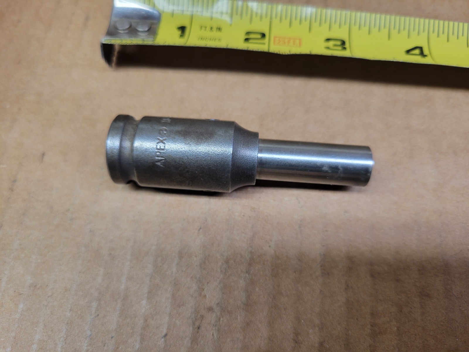 APEX 3/8″ Drive Bit Socket, holds 1/4″ Hex Shank Bits NoM-838