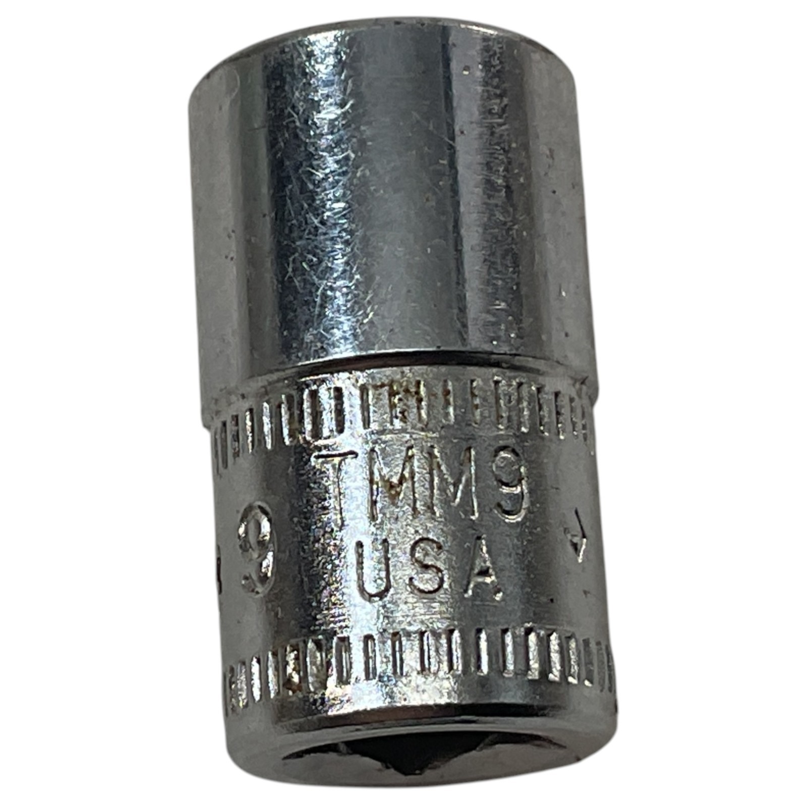 Snap-on Socket 9mm 6 Point 1/4″ Drive TMM9 Sold As Pictured Mechanic Tool USA
