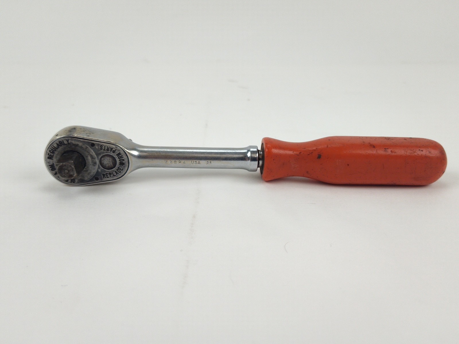 MAC Tools XR8PA 3/8″ DR Ratchet RED Socket Wrench Fixed Head 8″ USA