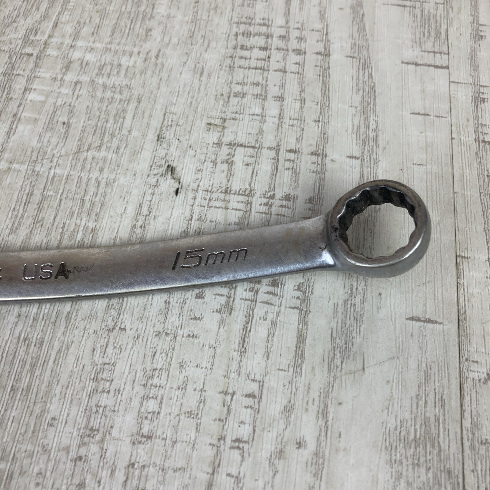 Snap On SOEXM15 15mm flank drive plus combination spanner Damaged