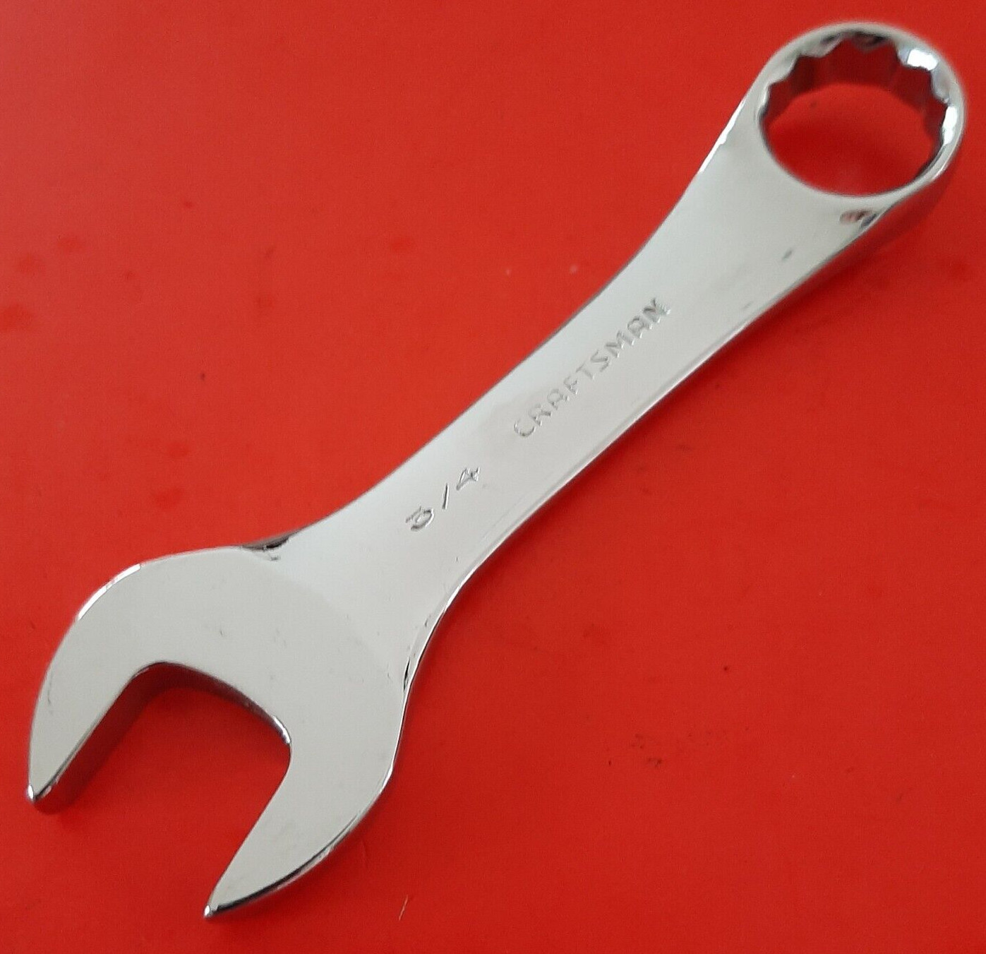Craftsman Professional Tools USA 3/4″ Stubby Combination Wrench 12 Point 44109