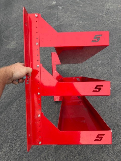 Snap On Tool Truck 3 Shelf Wall Mount Parts Cabinet Dealer Display