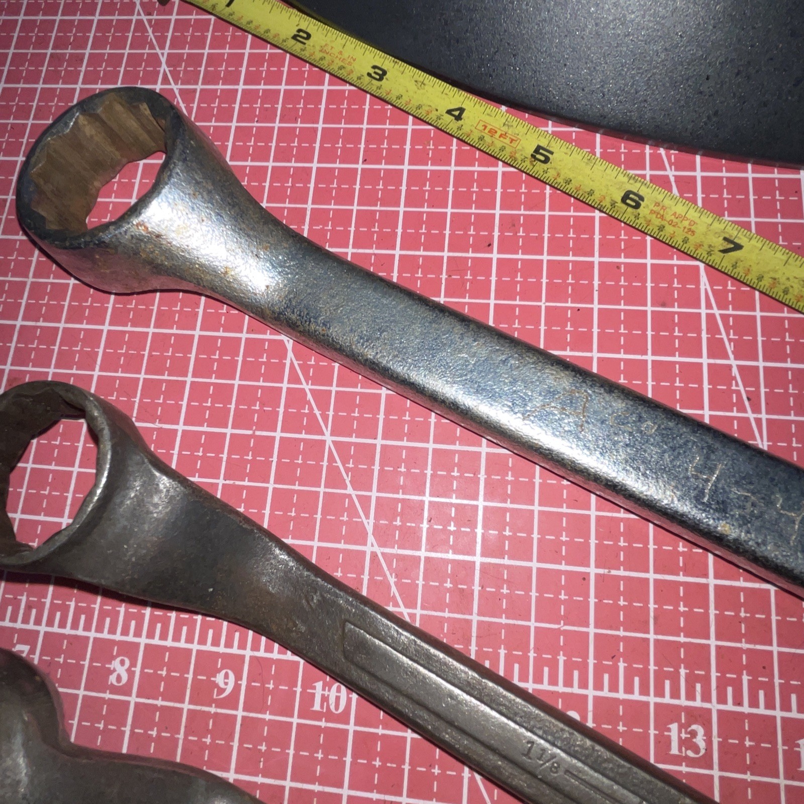 USA Made 5 Piece SAE 12 Point Offset Box End Wrench Set 1-5/16 – 11/16 In Jumbo