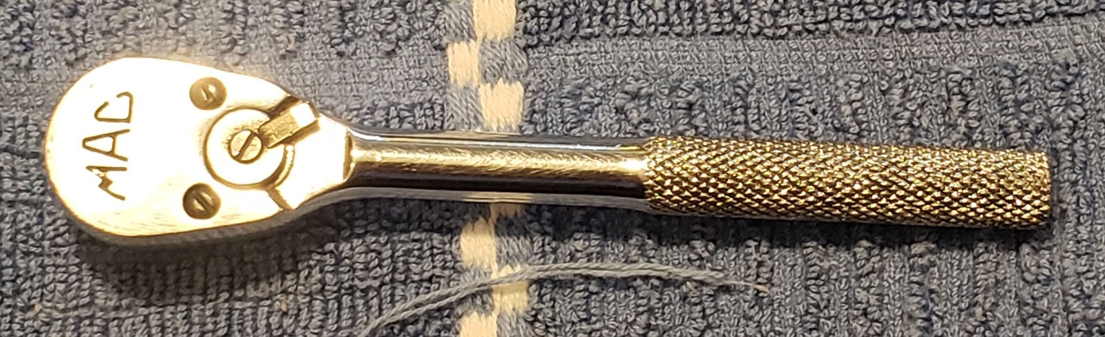 Vtg Mac Tools 1/4″ Drive Ratchet * MR5 * 4 3/4″ long