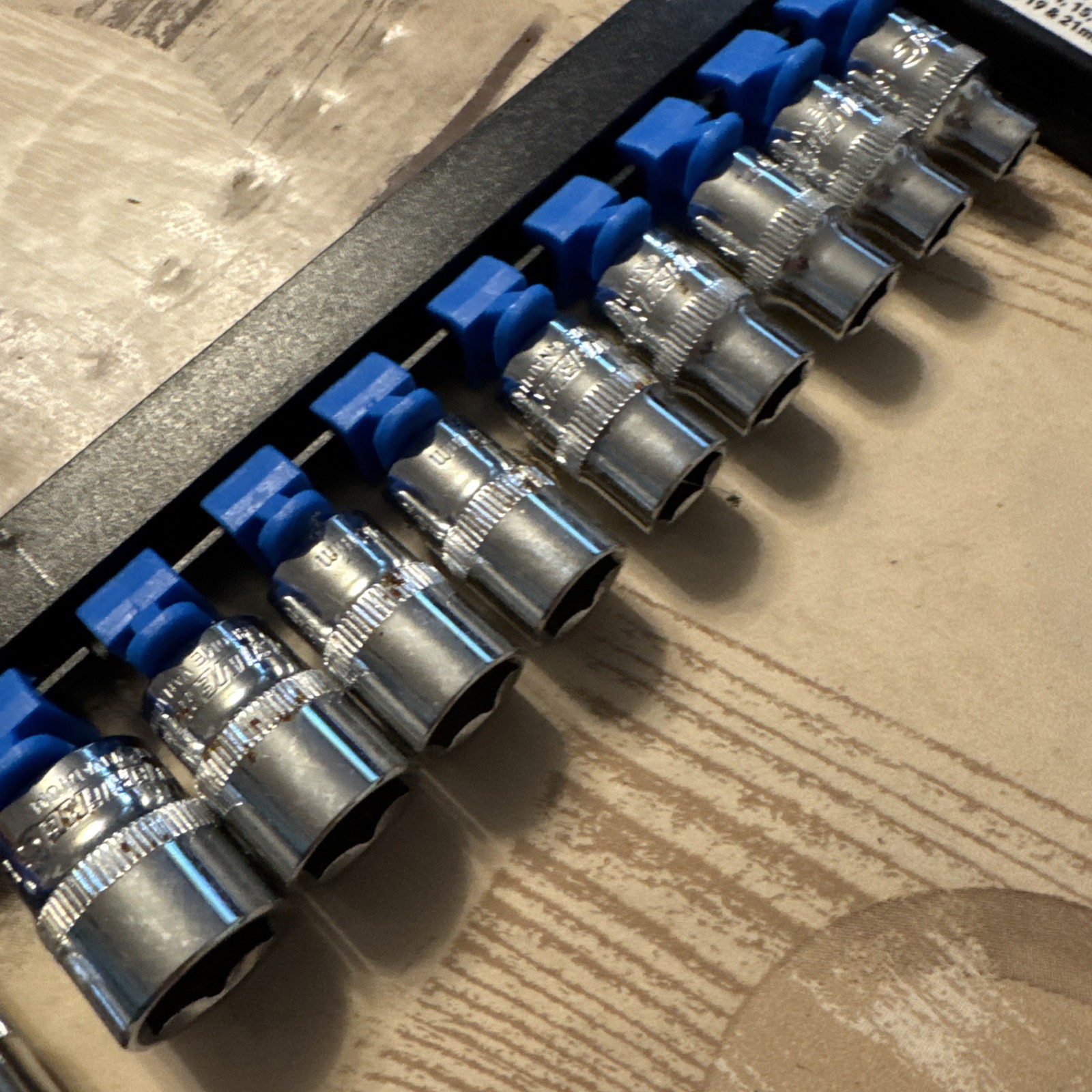 New Silverline 3/8″ Drive 13pc Metric Socket Set 6-21mm, Item code: 868518, 6-pt