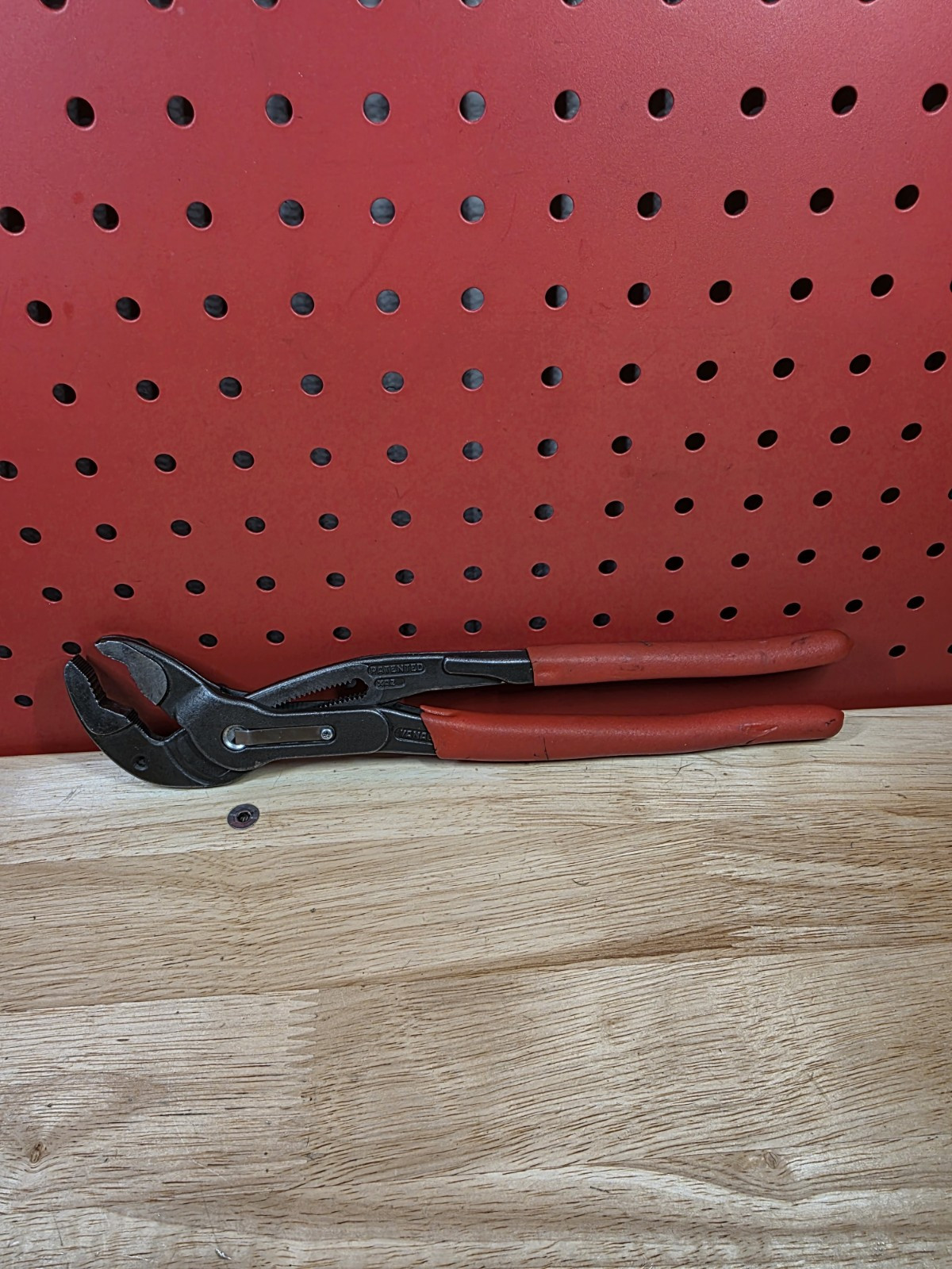 Matco Tools 12″ Pliers Knipex Cobra PC12 Germany Vanadin Red Handle