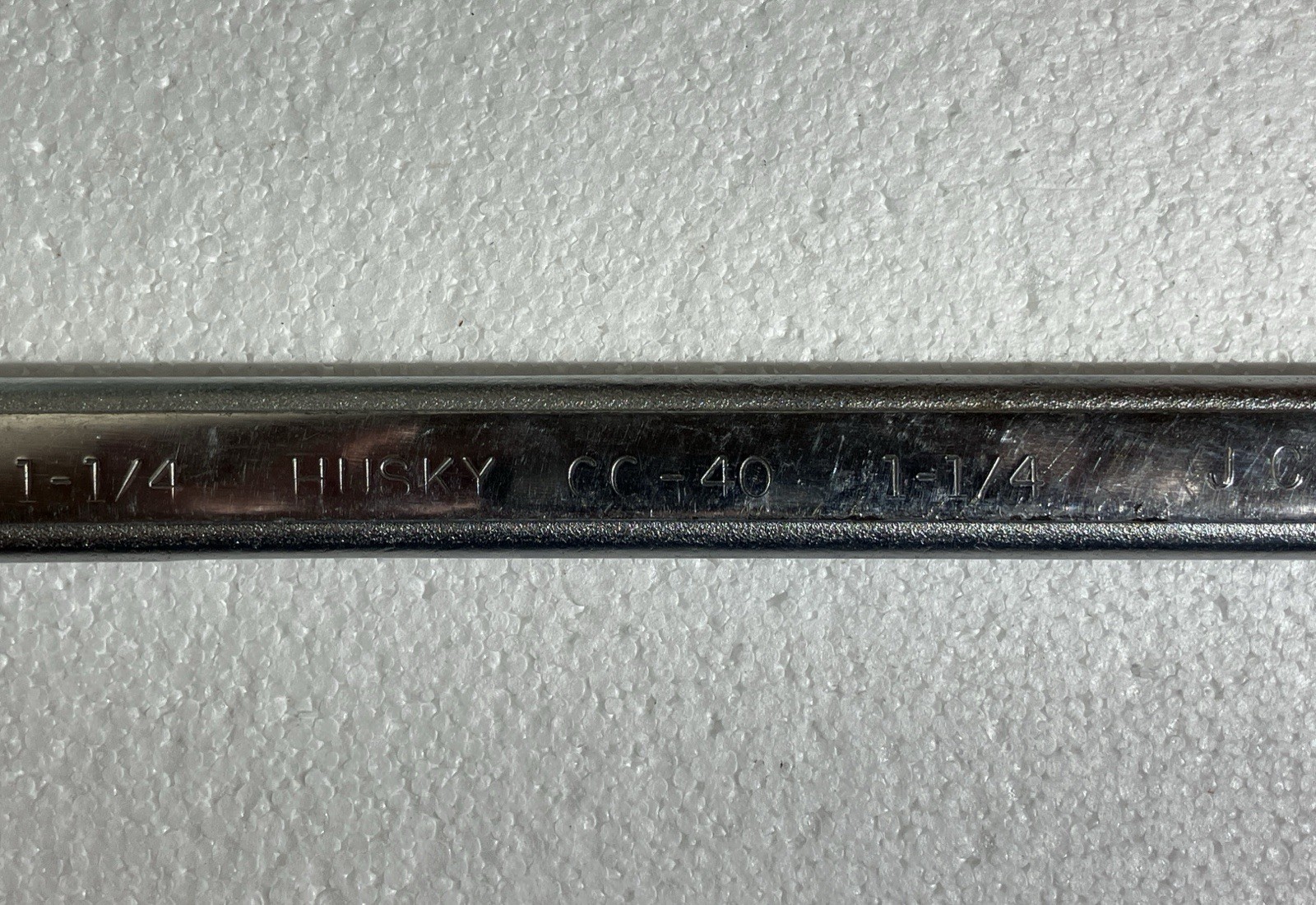 Husky Tools CC-40 – 1-1/4 Inch Combination Wrench – 12-Point – Forged Steel USA