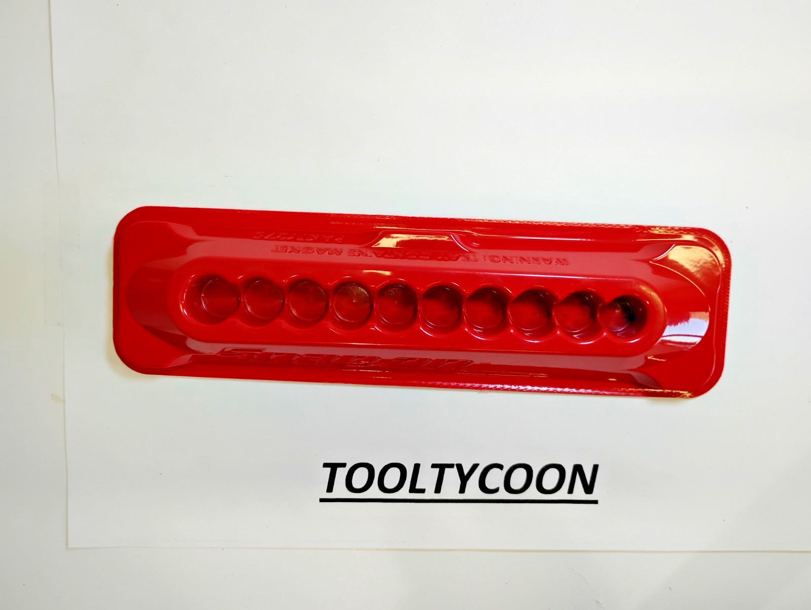 Snap-On Tools NEW MAGNETIC Try RED For KIT # 110ETMAY Tray Only PAKTY275