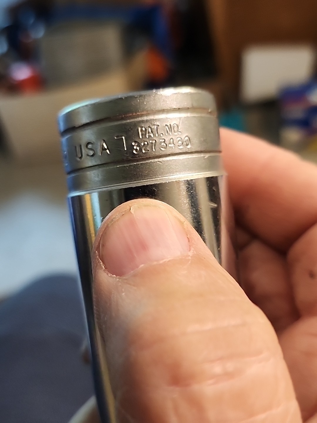 SNAP ON TS321, USA, 1″, 1/2″ DRIVE, DEEP SOCKET, 12 POINT, FREE SHIPPING