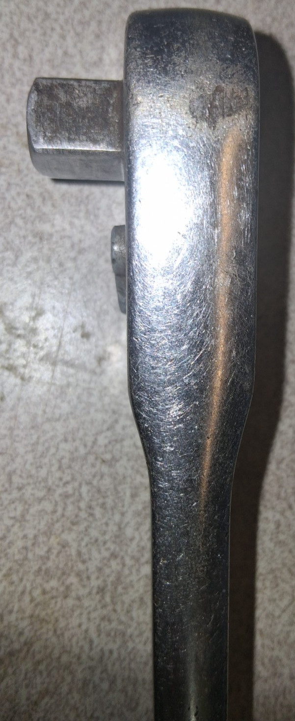 Vintage SNAP-ON FV71 3/8″ Drive Ratchet Compact, Made in USA, Tested & Working!