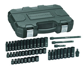 Gearwrench 44pc 3/8″ dr Master Shallow+Deep SAE+Metric Impact Socket Set 84916N