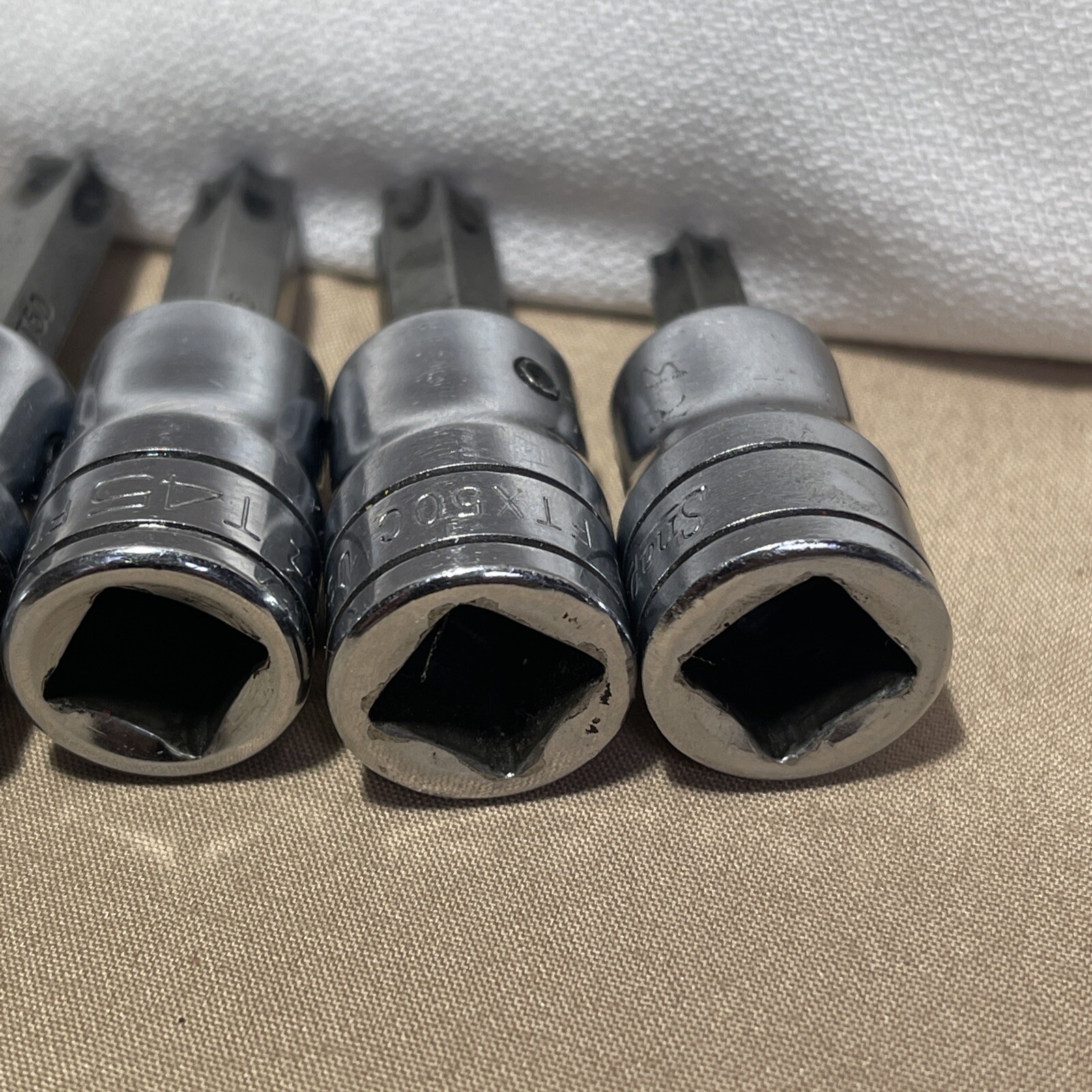 Snap-on Tools USA 3/8″ Drive Torx Sockets LOT/8 Set